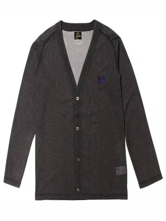 Polymesh V neck cardigan men - NEEDLES - BALAAN 1