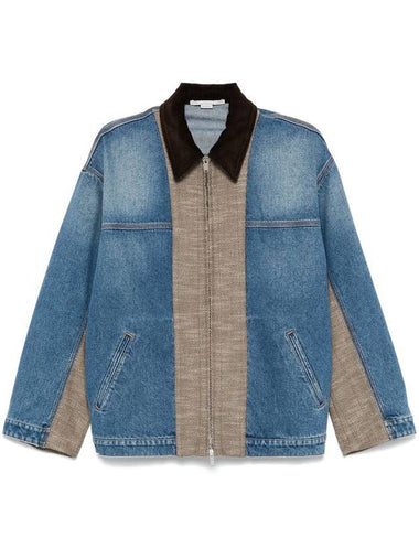 Stella McCartney Tweed Denim Jacket - STELLA MCCARTNEY - BALAAN 1