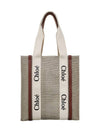 Woody Tote Bag Beige - CHLOE - BALAAN 2