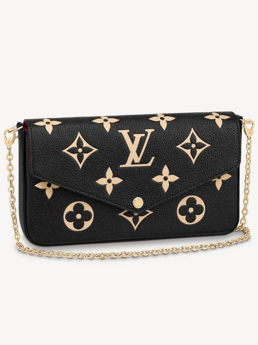 Felicie Pochette Monogram Shoulder Bag Black - LOUIS VUITTON - BALAAN 2