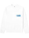 11Th Anniversary Logo Sweatshirt White - CP COMPANY - BALAAN 1