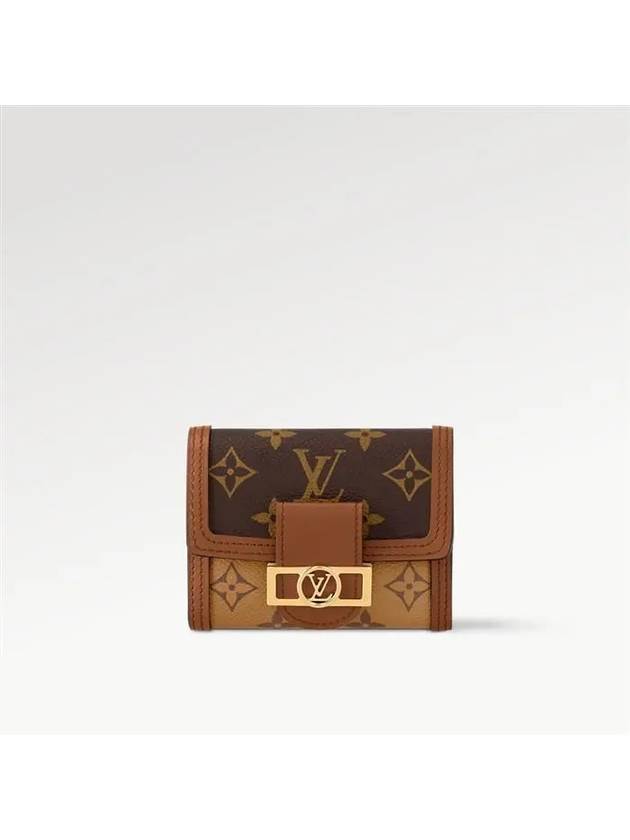 Monogram Dauphine Compact Half Wallet Brown - LOUIS VUITTON - BALAAN 2