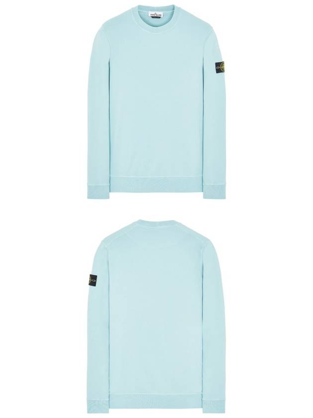 Wappen Patch Crew Neck Sweatshirt Mint - STONE ISLAND - BALAAN 5