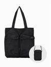 JEANS Men s Black CKJ Packable Helmet Bag HH4109 UB1 - CALVIN KLEIN - BALAAN 2