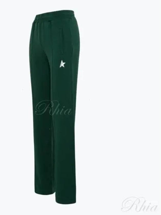 Star Logo Track Pants Green - GOLDEN GOOSE - BALAAN 2