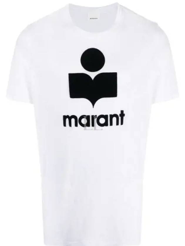 Karman Logo Short Sleeve T-Shirt White - ISABEL MARANT - BALAAN 2