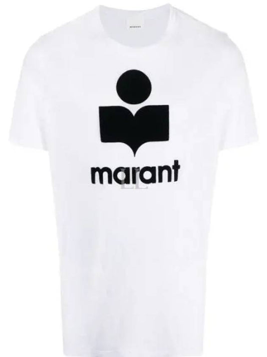 Karman Logo Short Sleeve T-Shirt White - ISABEL MARANT - BALAAN 2