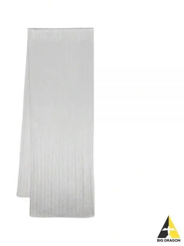 Pleated Scarf Grey - ISSEY MIYAKE - BALAAN 2