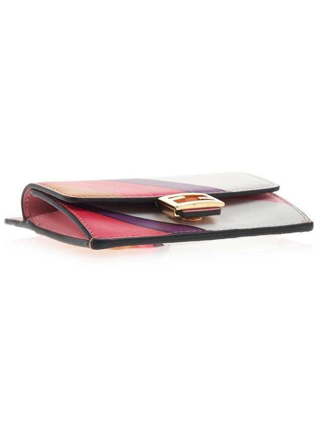 Embossed Leather Card Wallet - FENDI - BALAAN 6