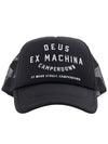 Camper Down Address Trucker Hat DMA47621 BLACK - DEUS EX MACHINA - BALAAN 2