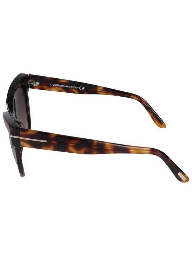 Sunglasses HAVANA COLORED SMOKE GRAD - TOM FORD - BALAAN 4