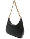 Aphrodite Small Logo Chain Shoulder Bag Black - GUCCI - BALAAN 3