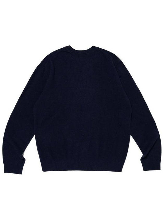 x Cows Collaboration Navy Knit Sweater XX26CS004NY - HUMAN MADE - BALAAN 2