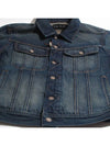 Cotton Denim Jacket Blue - TOM FORD - BALAAN 4