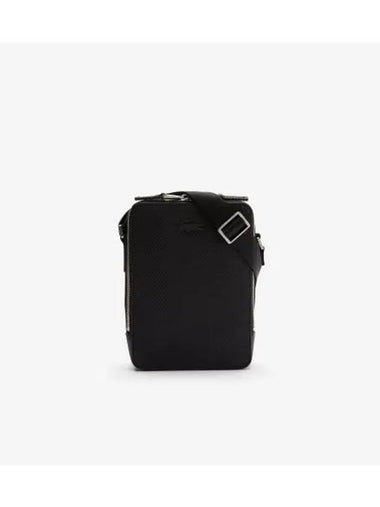 Men s Chantaco Vertical Camera Bag Black - LACOSTE - BALAAN 1