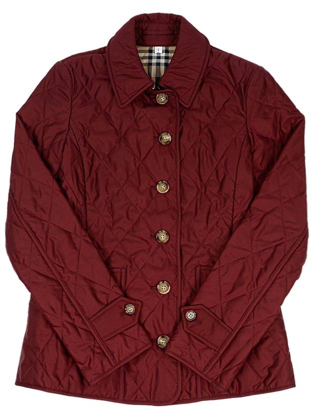 Fernelli quilted slim fit jacket - BURBERRY - BALAAN 2