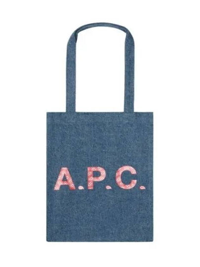 Lou Tote Bag Navy - A.P.C. - BALAAN 2