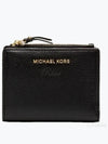 Logo Jet Set Half Wallet Black - MICHAEL KORS - BALAAN 2