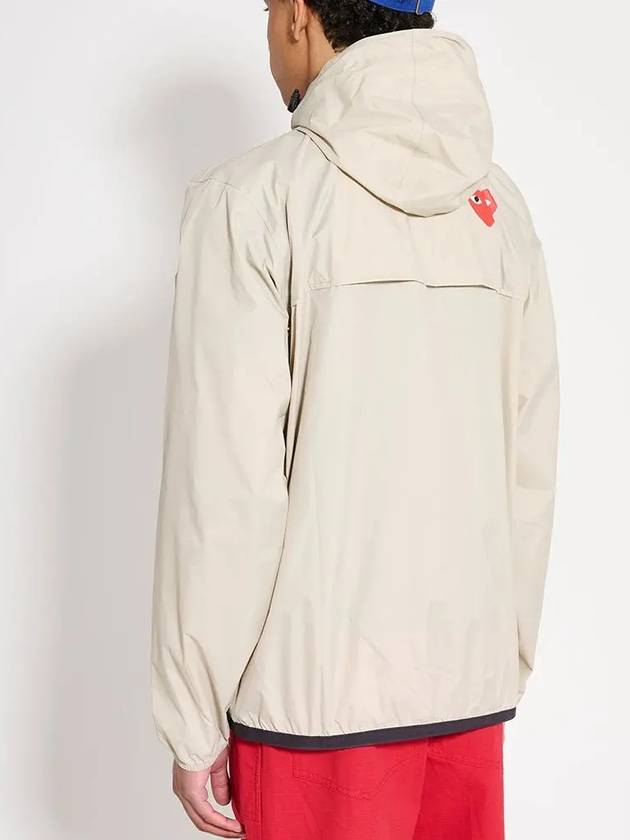 Red Waffen Anorak Beige - COMME DES GARCONS - BALAAN 4