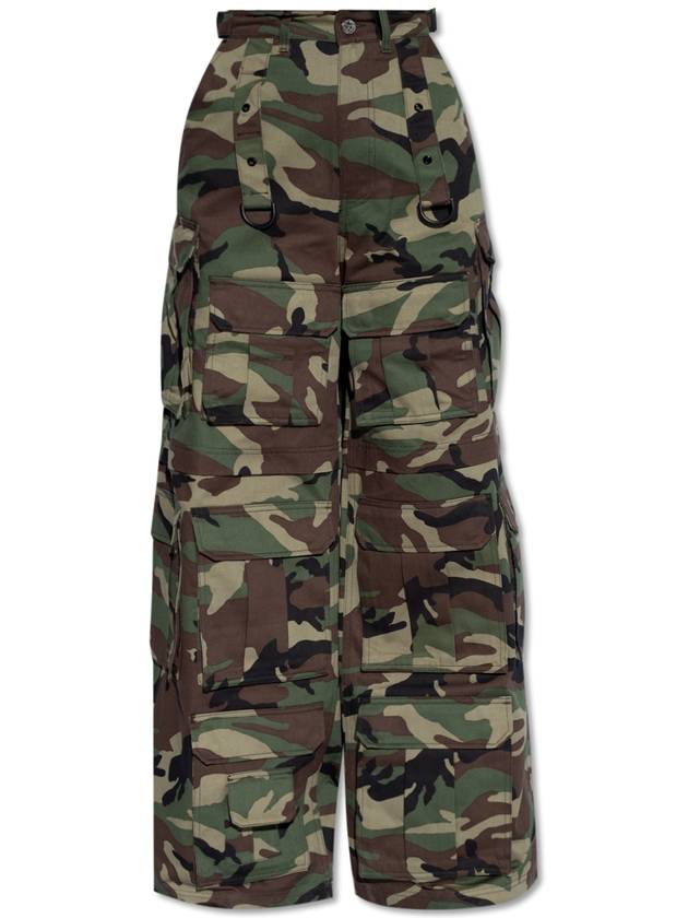 Camouflage Print Wide Jeans UE64PA131Z - VETEMENTS - BALAAN 2