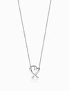 Paloma Picasso Loving Heart Necklace Silver - TIFFANY & CO. - BALAAN 2