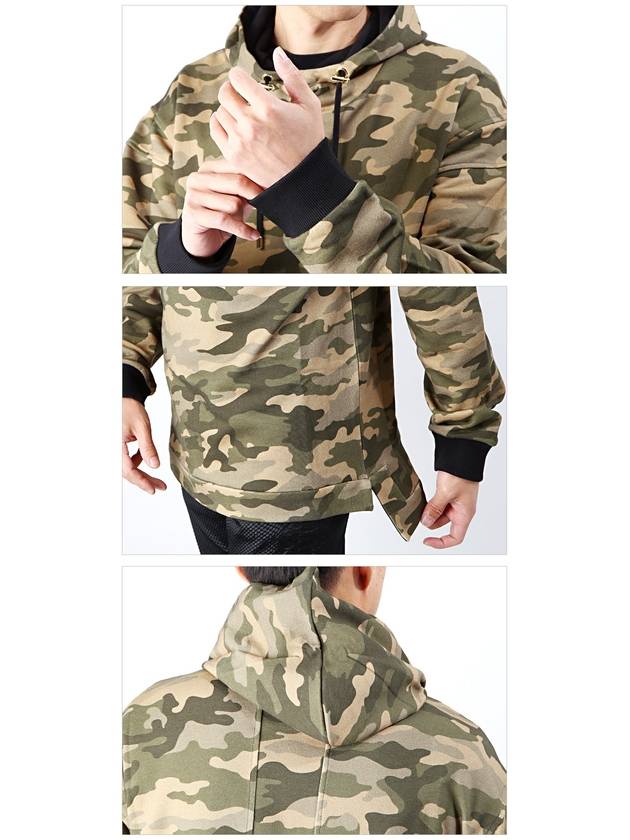 Cotton Hoodie Military - BALMAIN - BALAAN 6