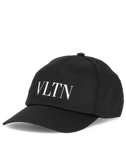 VLTN Logo Ball Cap Black - VALENTINO - BALAAN 2