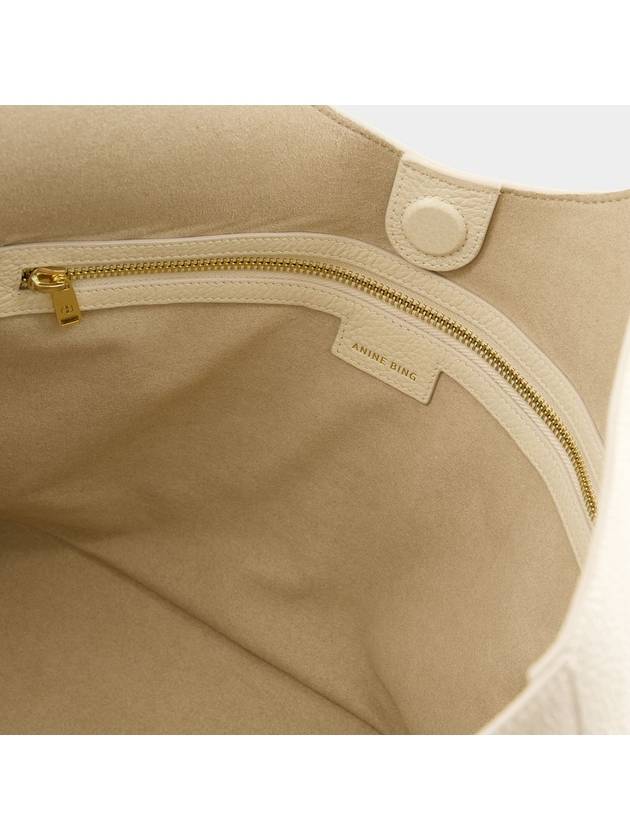 Lili Shopper Bag - ANINE BING - Leather - Beige - ANINE BING - BALAAN 4