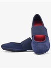 Light Nina Suede Ballet Flats Navy - CAMPER - BALAAN 4