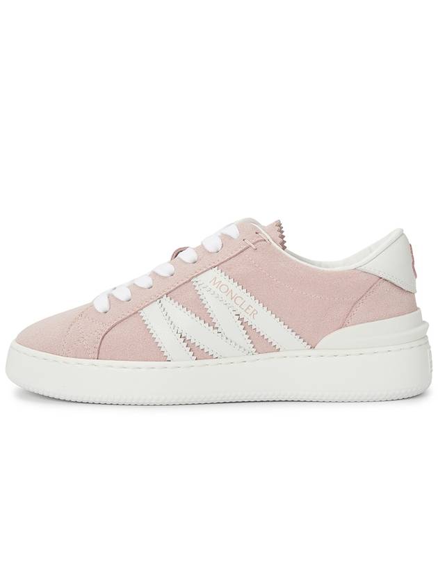 Monaco Trainer Low Top Sneakers Light Pink - MONCLER - BALAAN 5