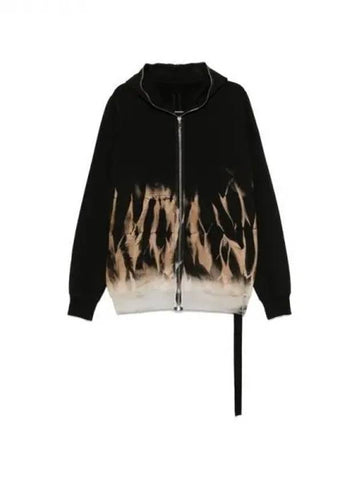 Rick Owens DRKSHDW JUMBO GIMP HOODIE ZIP UP - RICK OWENS - BALAAN 1