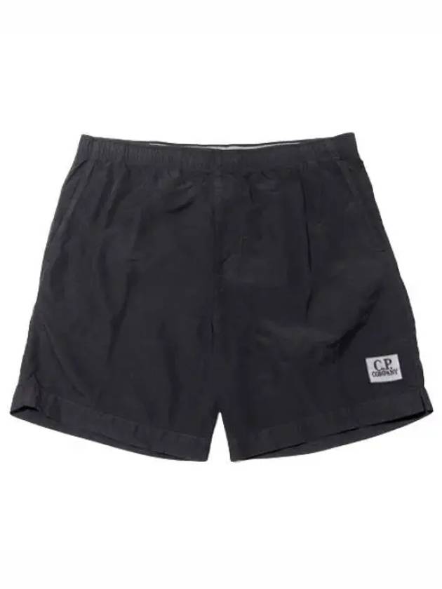 Flat Nylon Logo Patch Swim Pants Shorts Short - CP COMPANY - BALAAN 1