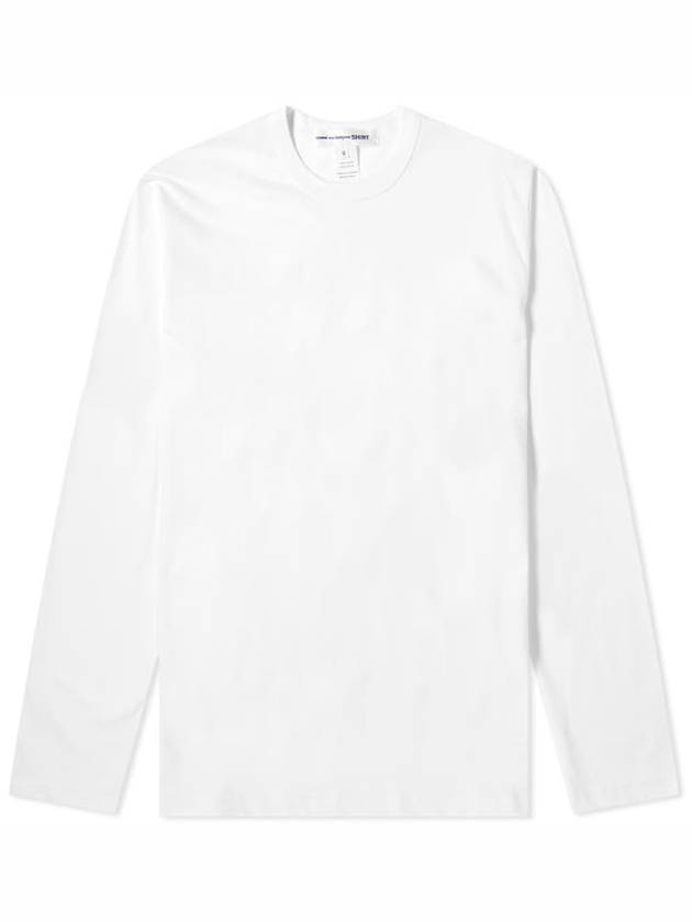 Same day delivery Shirt Logo Long Sleeve T White W28115 3 - COMME DES GARCONS - BALAAN 7