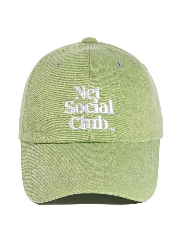 PIGMENT STITCH CAP LIME GREEN - NET SOCIAL CLUB - BALAAN 9