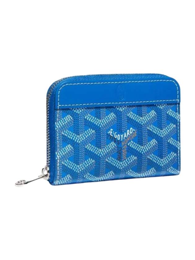 Matignon Mini Half Wallet Blue - GOYARD - BALAAN 1