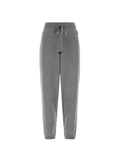 Wool Jogger Track Pants Gray - MONCLER - BALAAN 1