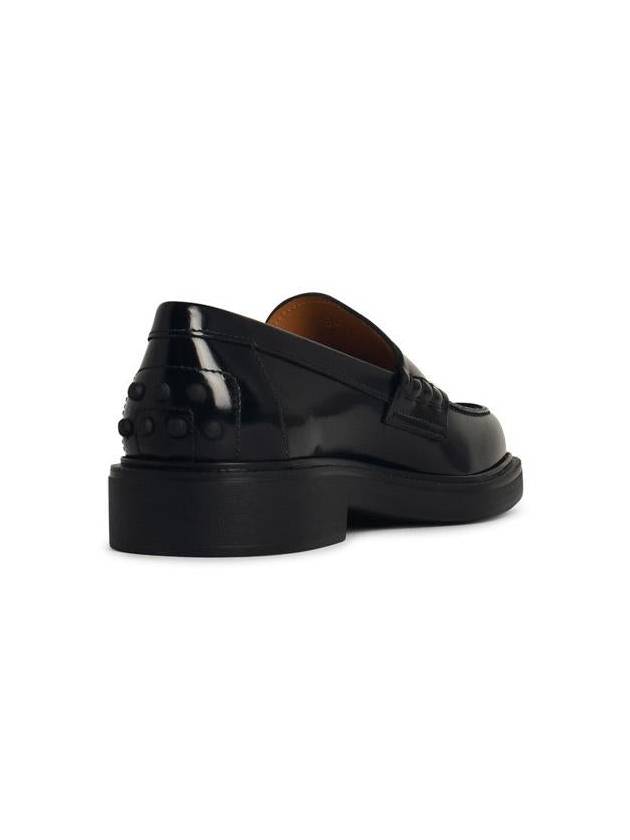 Tod'S Black Leather Loafers - TOD'S - BALAAN 3