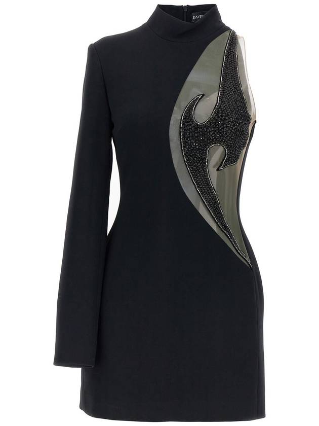 David Koma Bead Embroidery Dress - DAVID KOMA - BALAAN 1