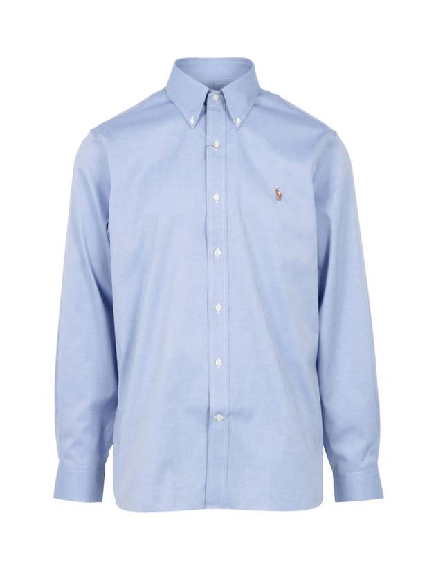 Long Sleeve Shirt Blue - POLO RALPH LAUREN - BALAAN 1