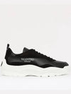 Gumboy Calfskin Low Top Sneakers Black - VALENTINO - BALAAN 3