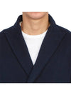 Men's Double Breasted Cardigan Navy - RVR LARDINI - BALAAN 7