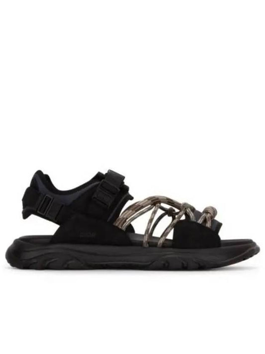 Homme H-TOWN Sandals Black - DIOR - BALAAN 2