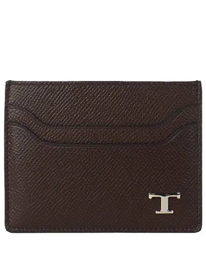 T Timeless Logo Card Holder XAMTSYF0200F3K - TOD'S - BALAAN 2