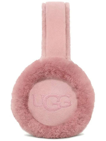 Sheepskin embroidery earmuff earmuffs pink 20955 - UGG - BALAAN 1