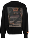 graphic print sweatshirt HMBA020S23JER0081020 - HERON PRESTON - BALAAN 1