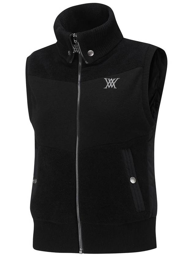 Official WOMEN HYBRID KNIT VEST BK - ANEWGOLF - BALAAN 4