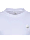 Mockneck slim jersey inner t-shirt MW3SE068WHT - P_LABEL - BALAAN 4