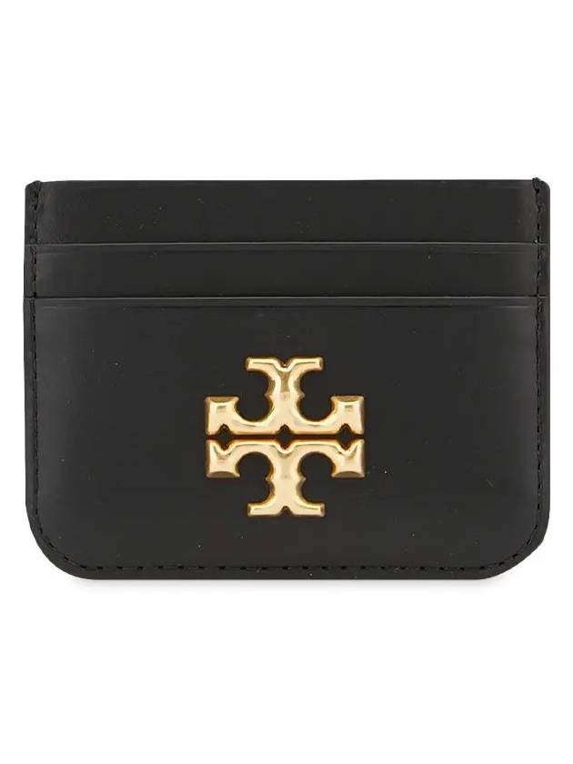 Eleanor Card Wallet Black - TORY BURCH - BALAAN 4