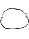 Men's Black Strap Necklace CLEF OUTPUT - BASSCLEF - BALAAN 5