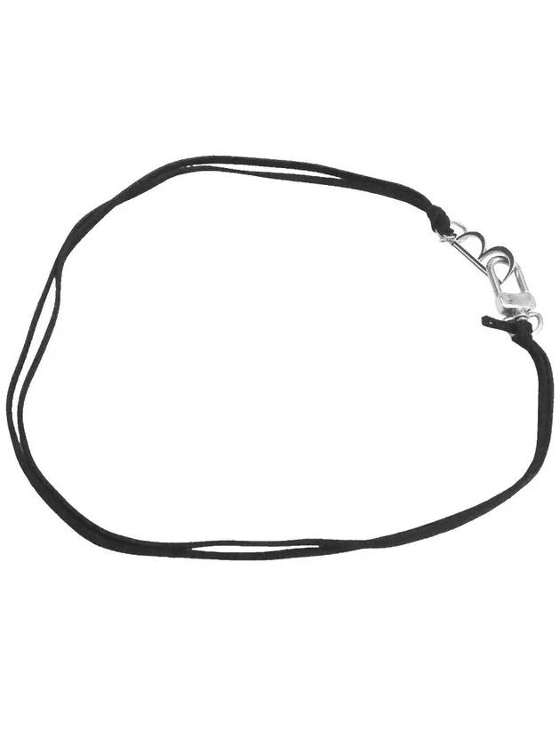 Men's Black Strap Necklace CLEF OUTPUT - BASSCLEF - BALAAN 5